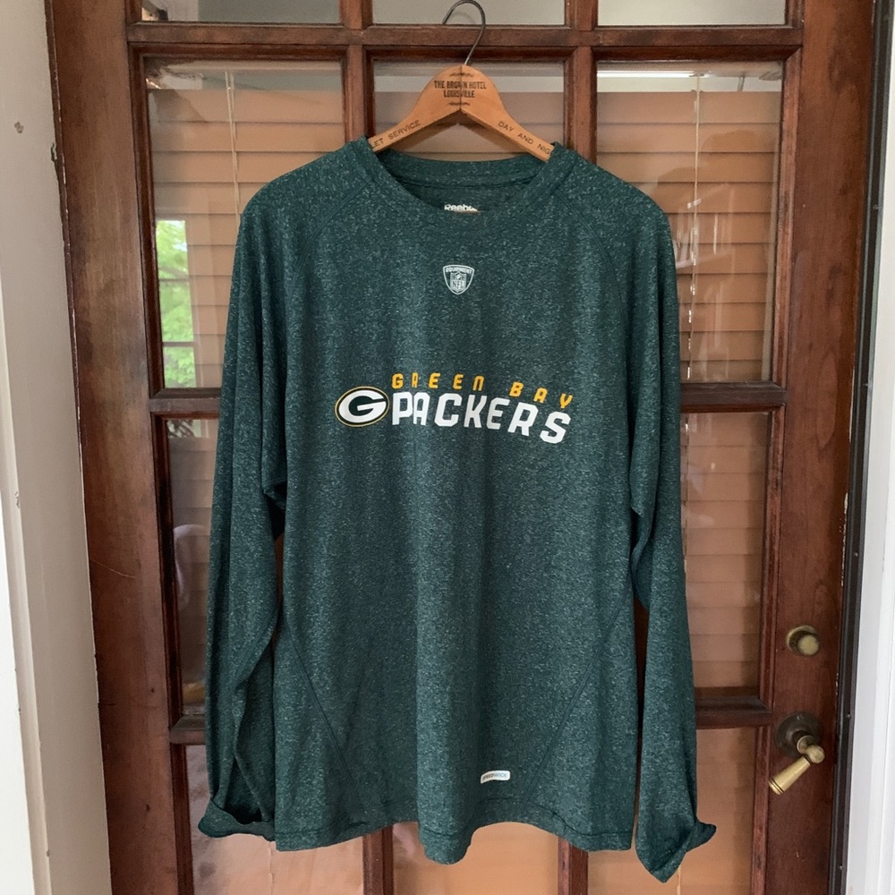 NFL Reebok Green Bay Packers Speedwick Shirt